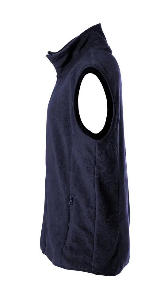 clique Basic Polar Fleece Vest em polar antipilling – dark navy 3/4