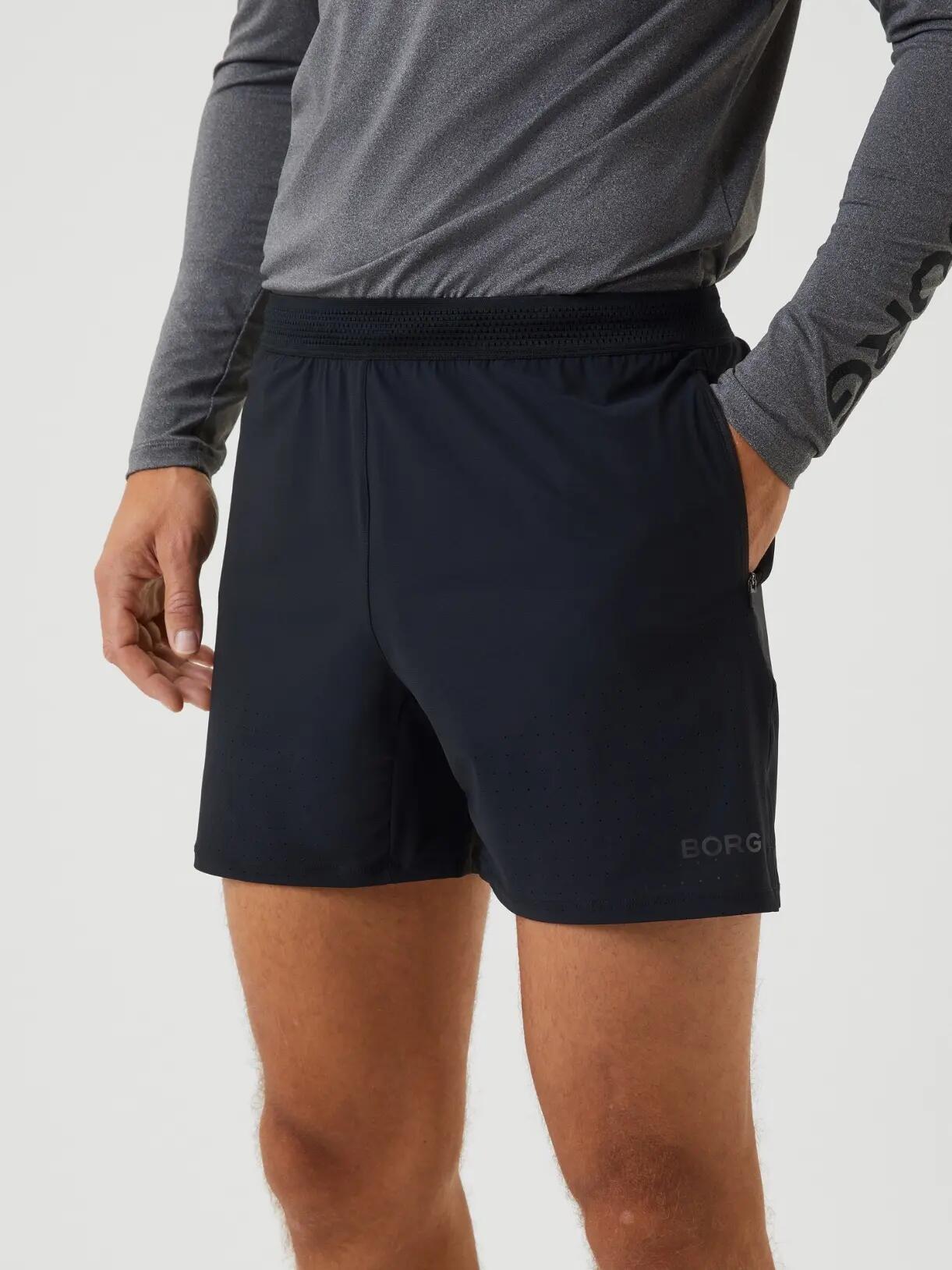 bjorn_borg BORG TECH SHORTS – BLACK BEAUTY uomo 4/5