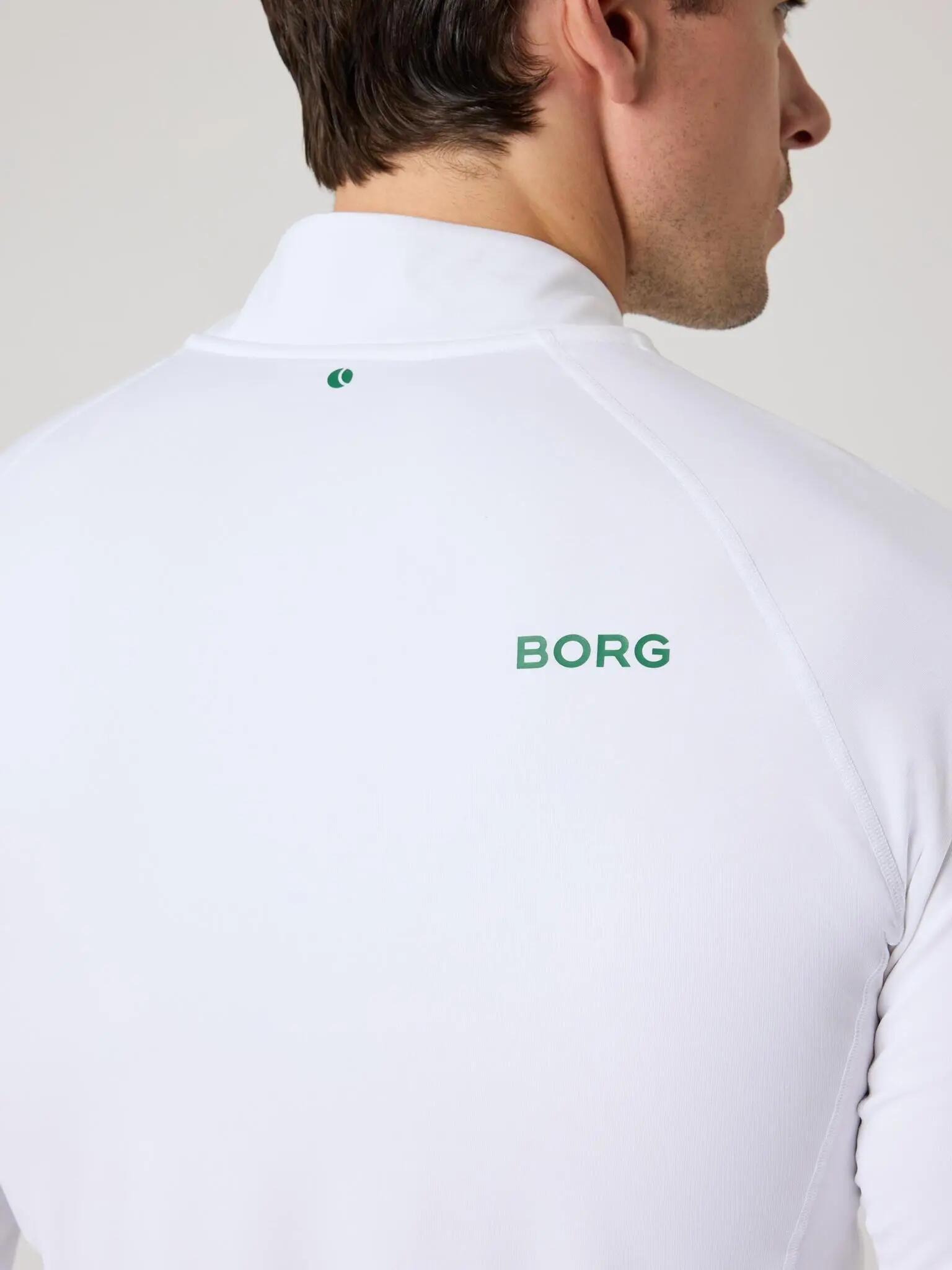 bjorn_borg BORG COURSE MIDLAYER HALF ZIP van gerecycled polyester – BRILLIANT 5/5