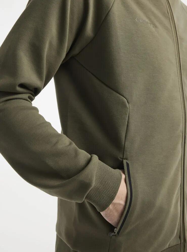 craft Giacca CORE Soul Full Zip Uomo – morbido mix cotone 5/7