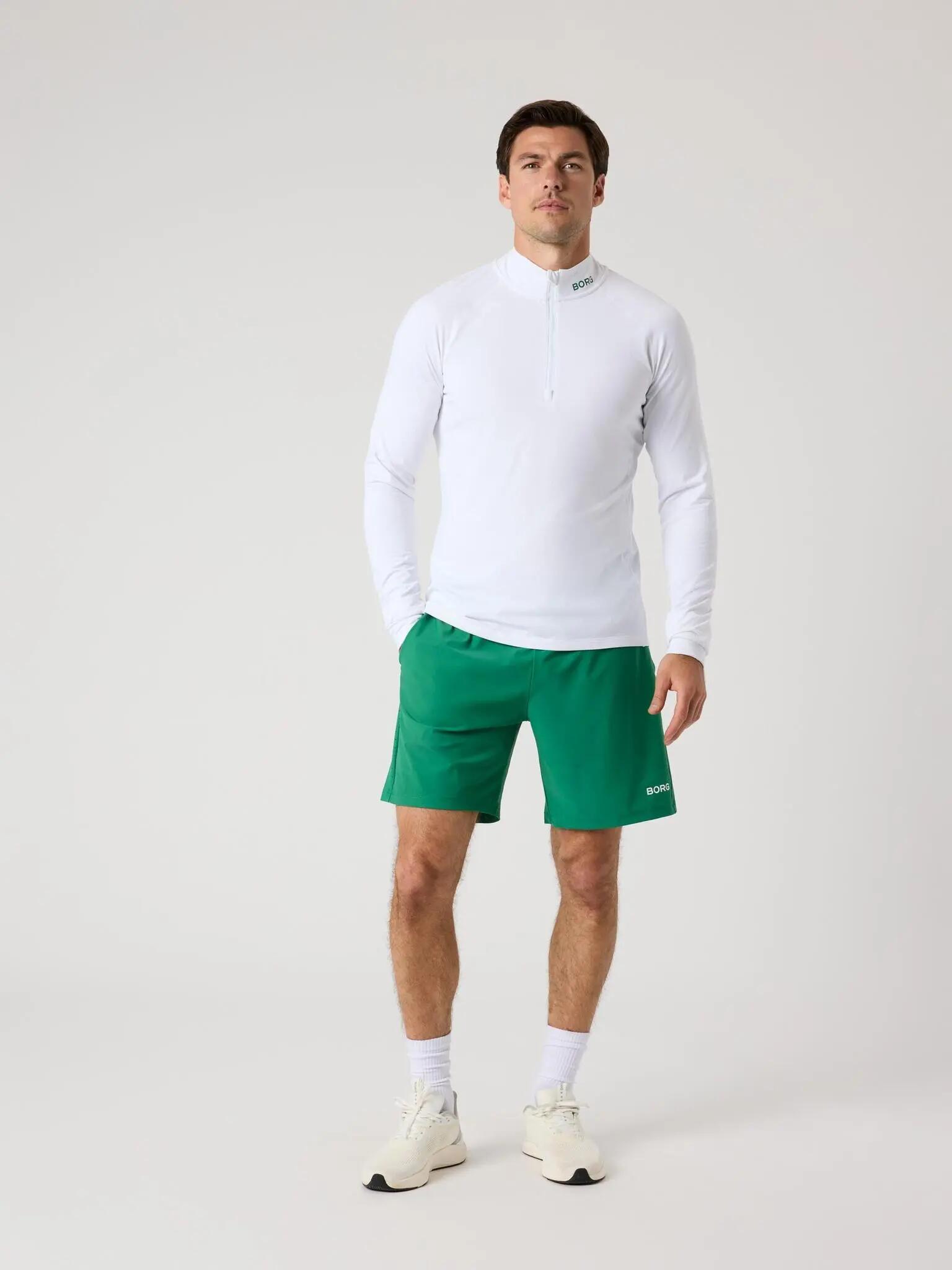 bjorn_borg BORG COURSE MIDLAYER HALF ZIP van gerecycled polyester – BRILLIANT 3/5