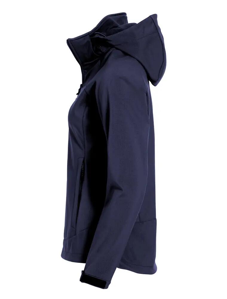 clique Milford Jacket Women – 3‑laags softshell met TPU‑membraan 3/4