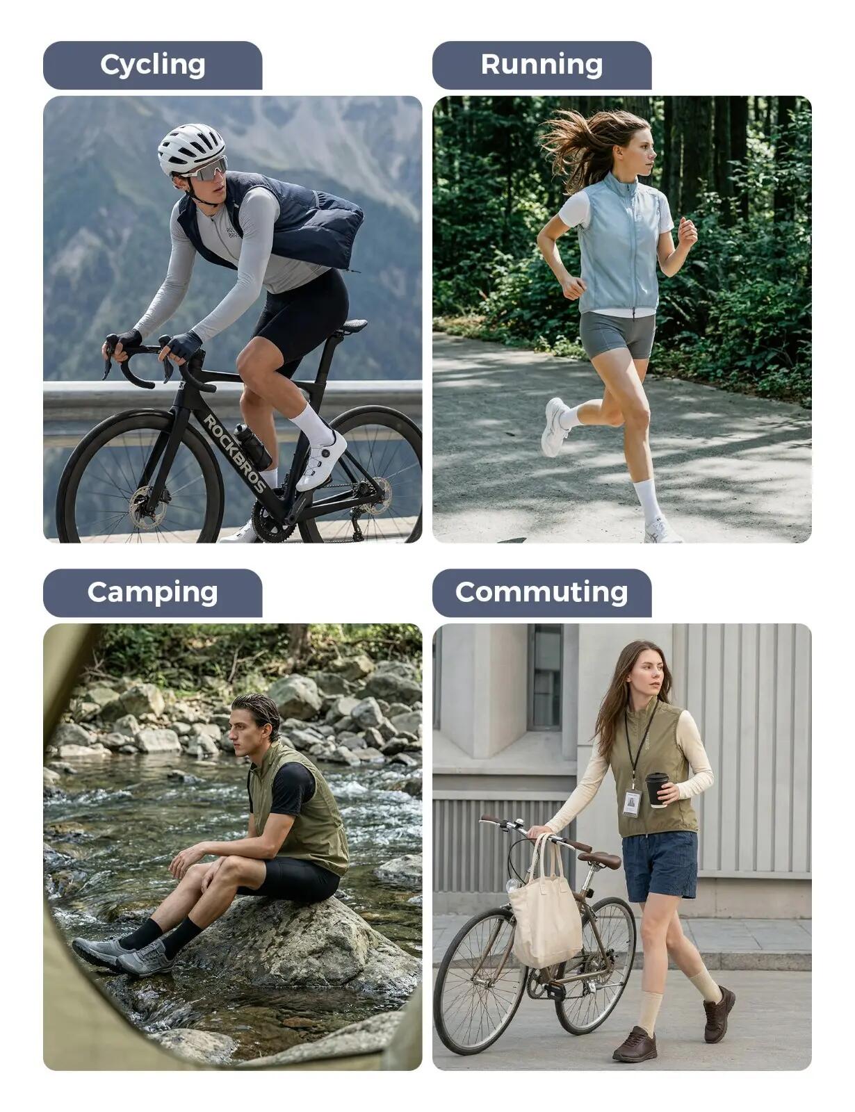 Leichte Windweste atmungsaktiv mit UPF 50+ – für Radsport & Outdoor 9/9