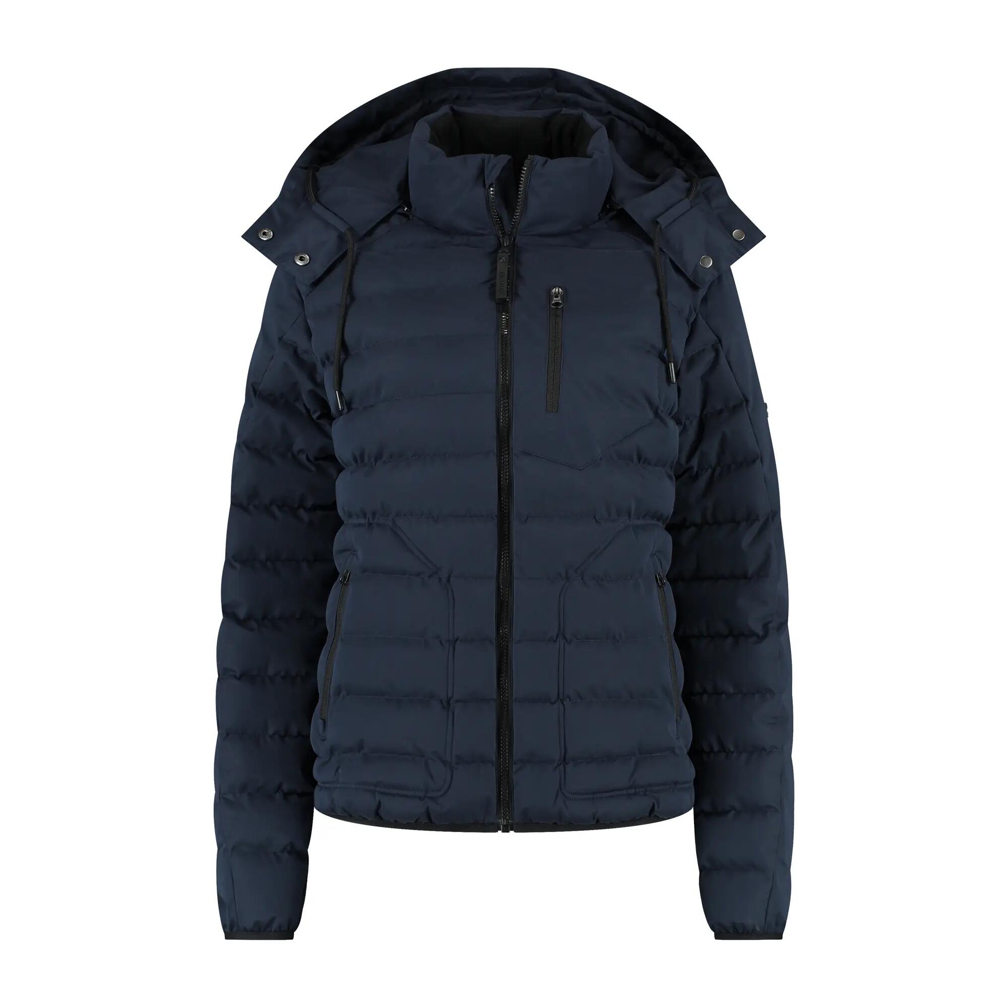 Sigrid Dames - Puffer winterjas - Waterdicht - Navy 4/5