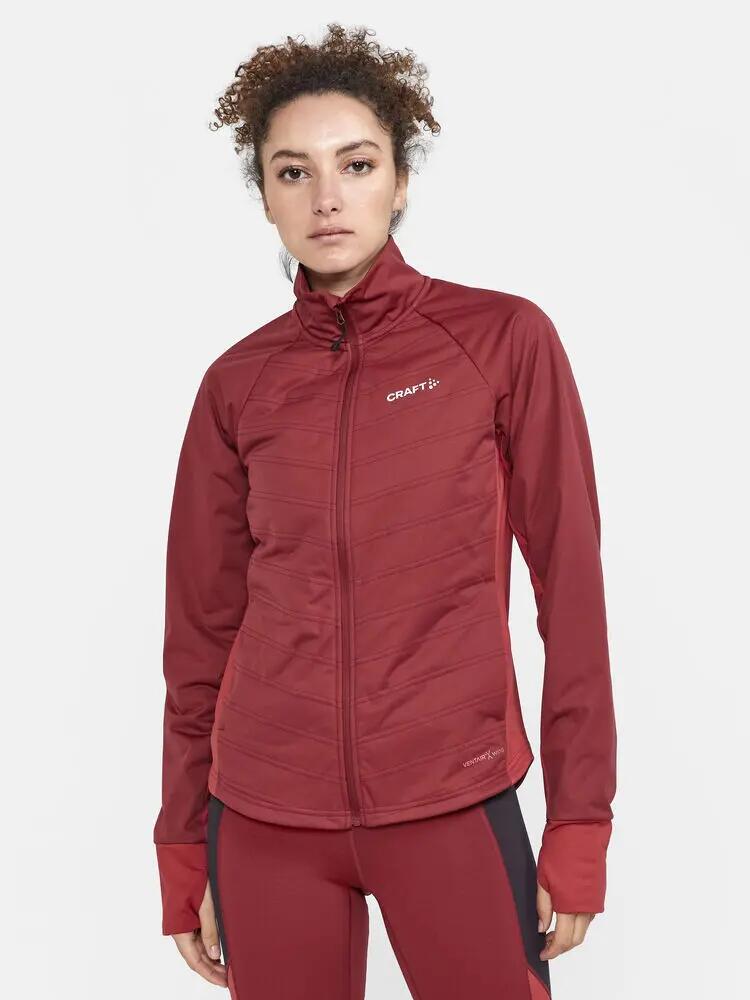 craft ADV Essence Warm Jacket Dames – Gewatteerde voorkant en windbescherming 5/5