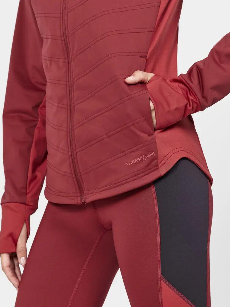 craft ADV Essence Warm Jacket Dames – Gewatteerde voorkant en windbescherming 4/5