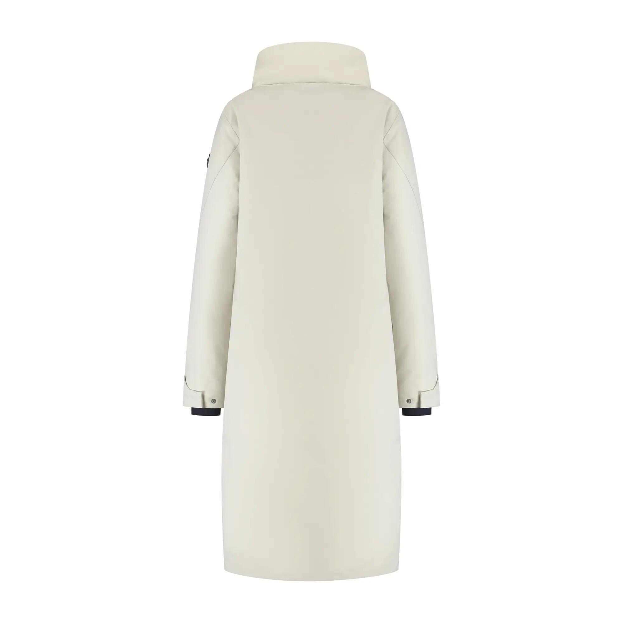 Saeby Femme - Veste d'hiver Hardshell - Imperméable - Sable 5/6