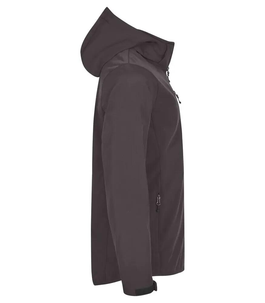 clique Veste Softshell à Capuche Classic en polyester recyclé 4/4