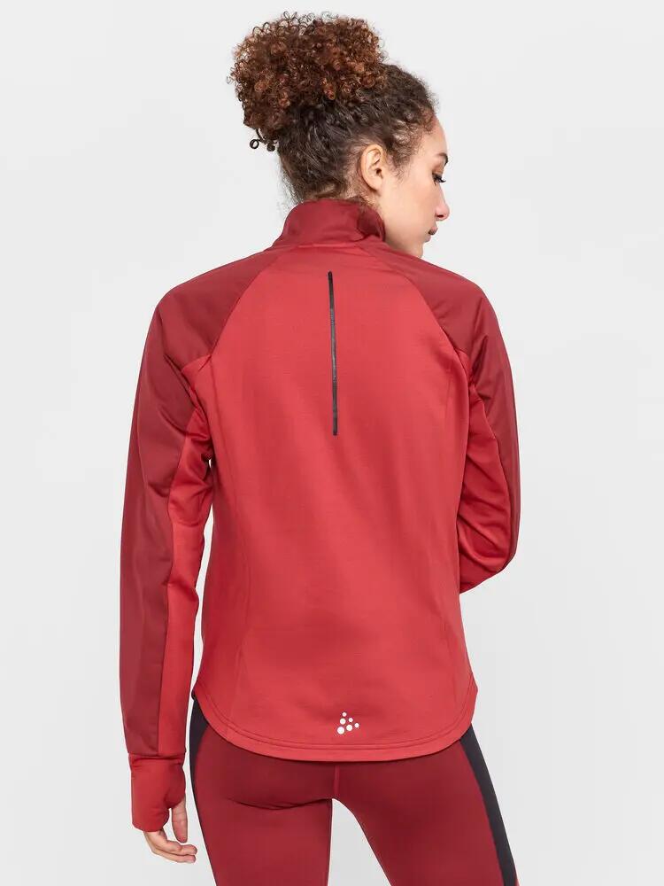 craft ADV Essence Warm Jacket Dames – Gewatteerde voorkant en windbescherming 2/5