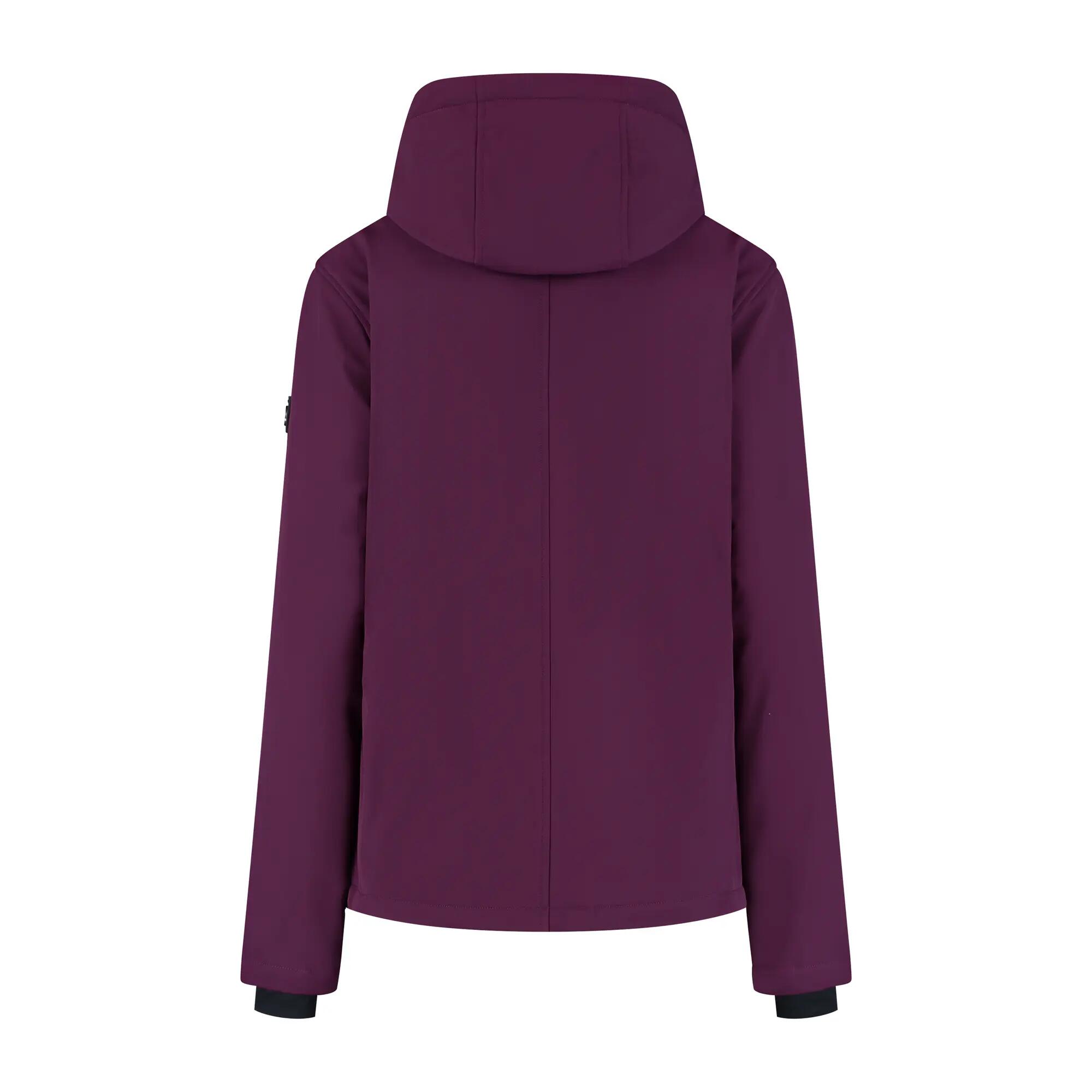Nykke Femme - Veste softshell - Imperméable - Violet 5/5