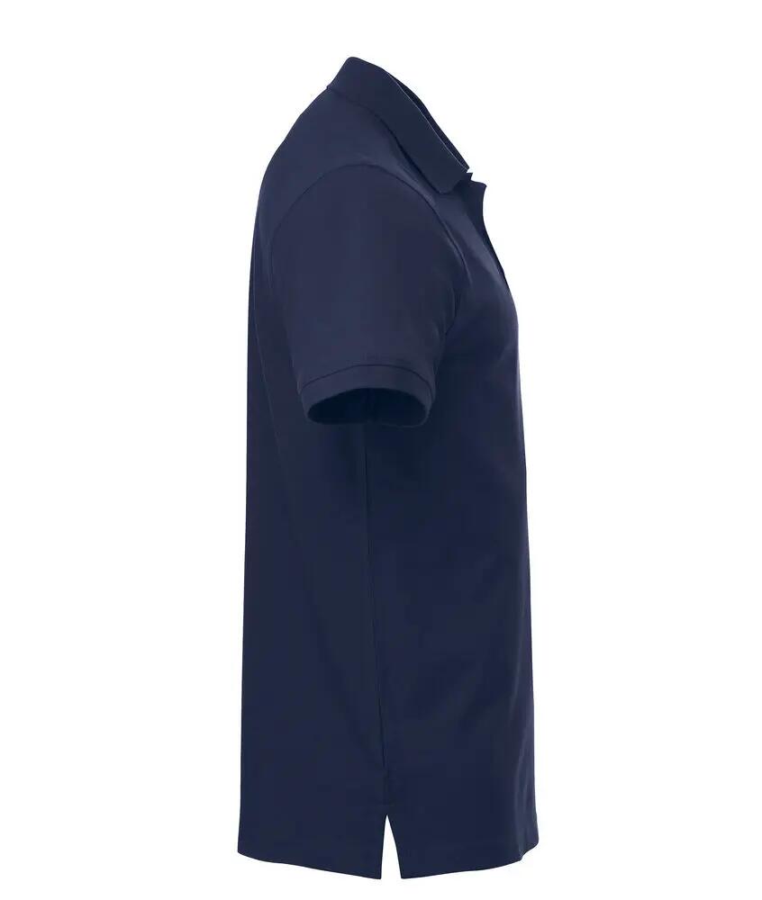 clique Classic Lincoln S/S polo van katoen – moderne pasvorm, dark navy 4/4