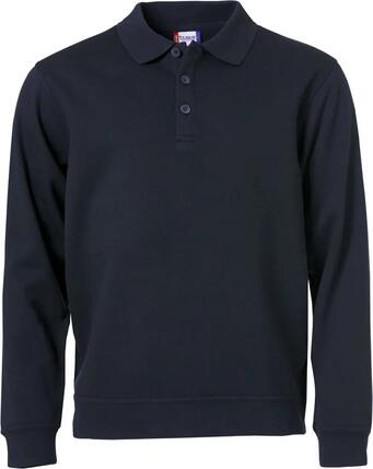 clique Basic Polo Sweater en tissu stabilisé - dark navy, 3XL