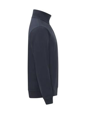 Clique miami half zip trui half-rits van katoen en gerecycled polyester