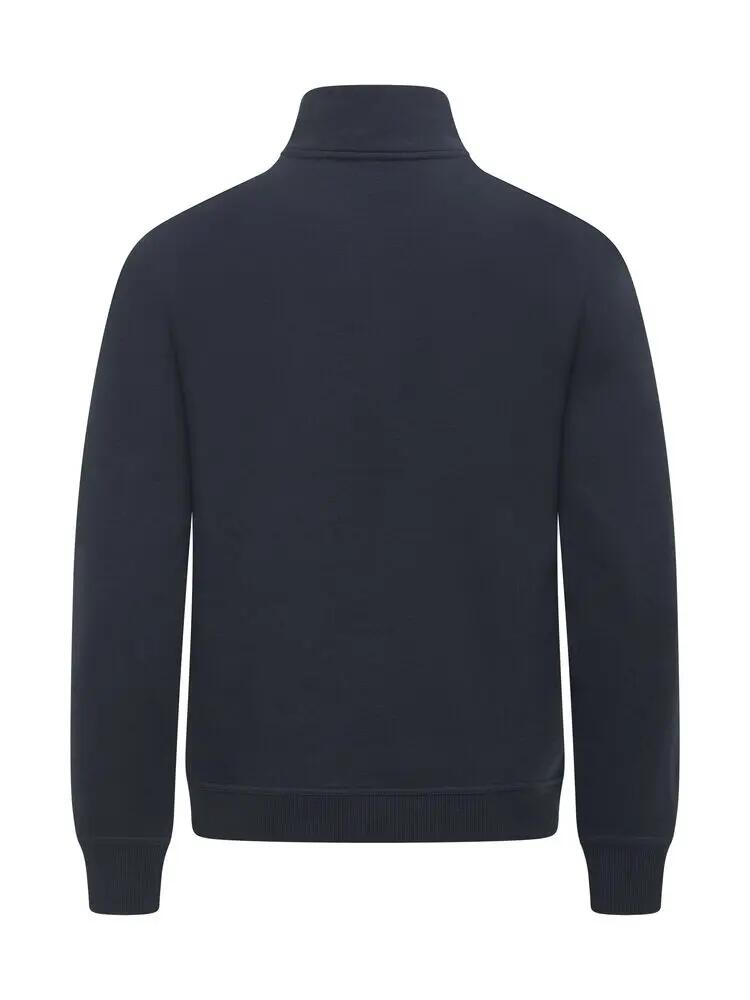 clique Miami Half Zip maglia mezza zip in cotone e poliestere riciclato 4/4