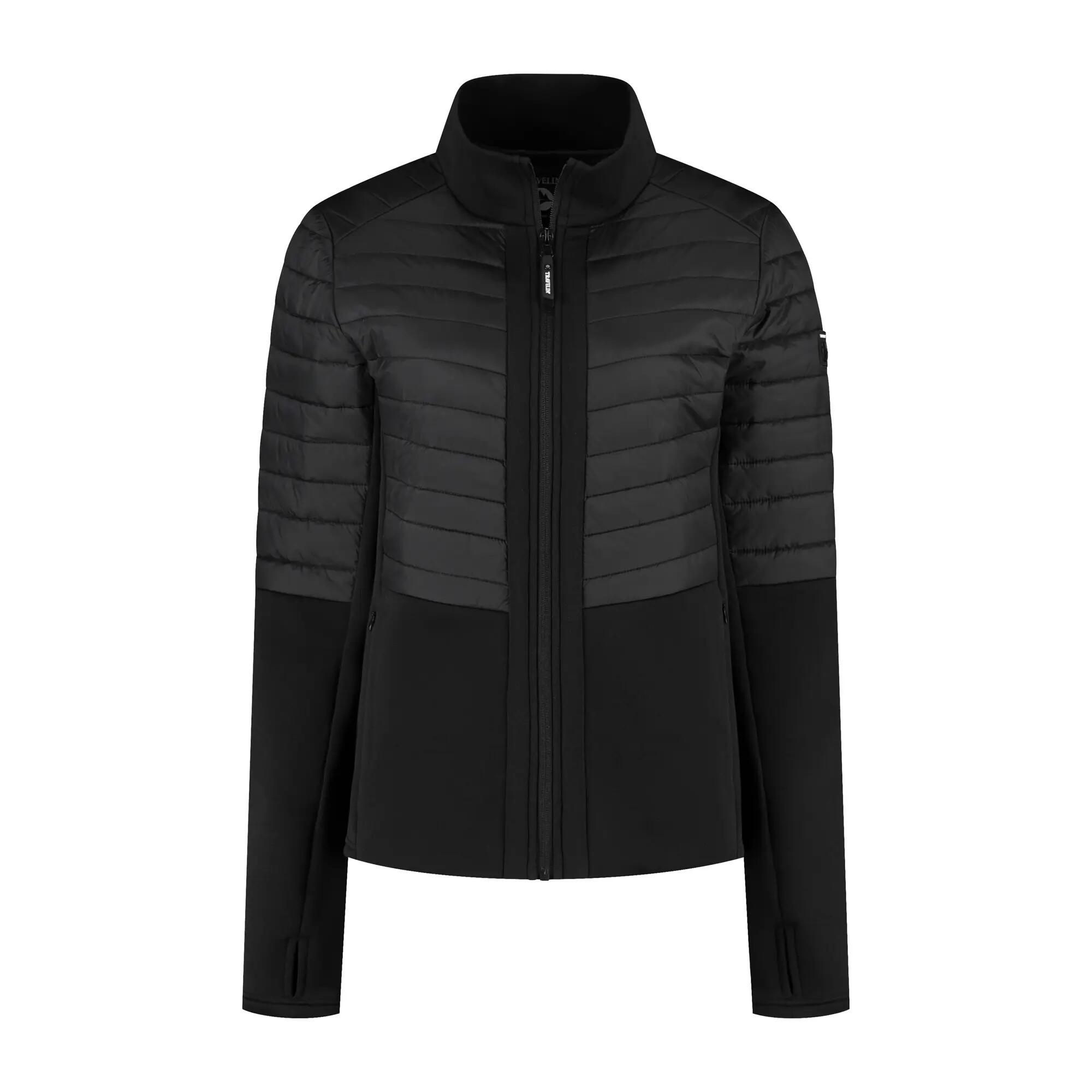 Lyan Dames - Outdoorvest - Gevoerd - Zwart 4/6