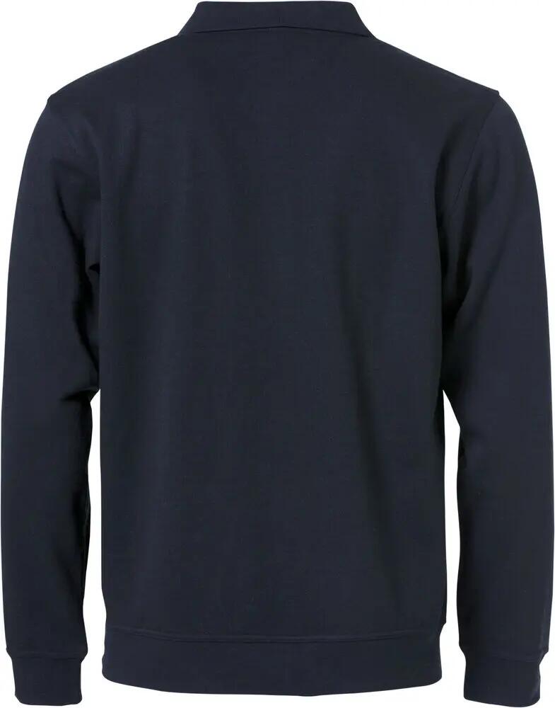 clique Basic Polo Sweater heren - donker marine, onderhoudsarm 2/4
