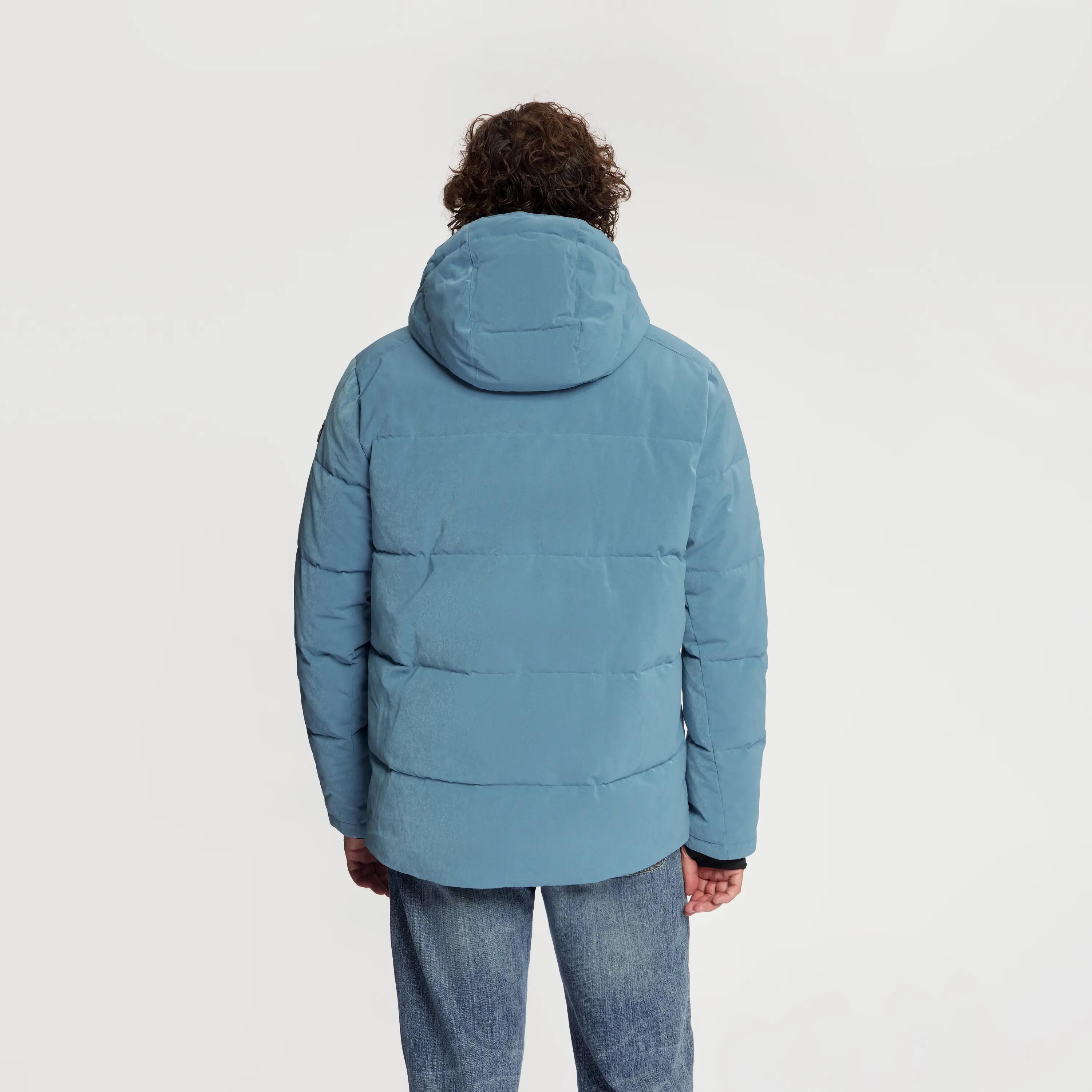 Asberg Heren - Puffer winterjas - Waterdicht - Blauw 3/5