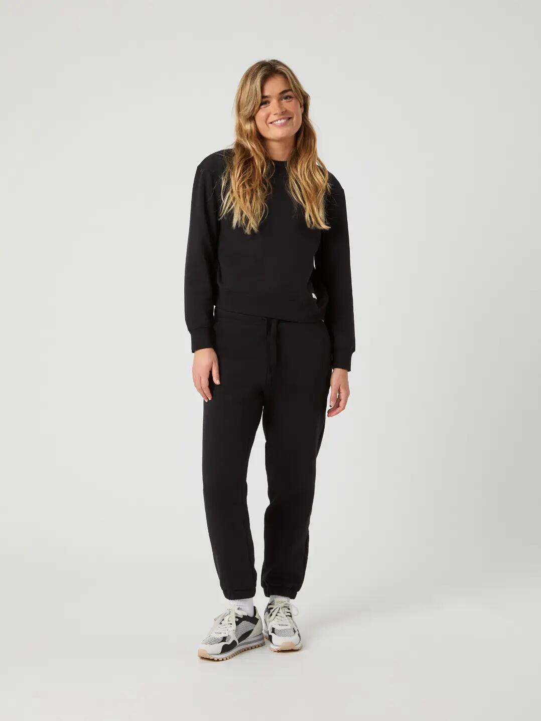 bjorn_borg CENTRE SWEATSHIRT donna - BLACK BEAUTY 3/5