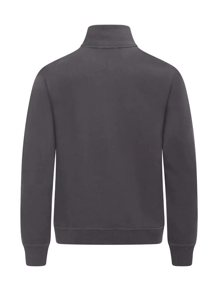clique Miami Cardigan — cardigan full-zip in cotone e poliestere riciclato 3/4