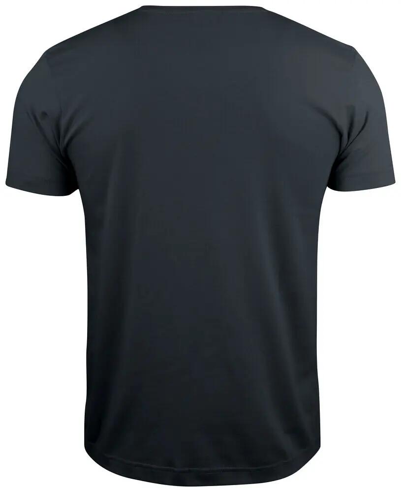 clique Basic-T V-neck – T-shirt decote em V, corte mais ajustado, 100% algodão 2/4