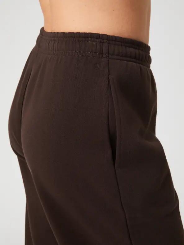 bjorn_borg STUDIO OVERSIZED SWEATPANTS femme couleur MOLÉ 3/4