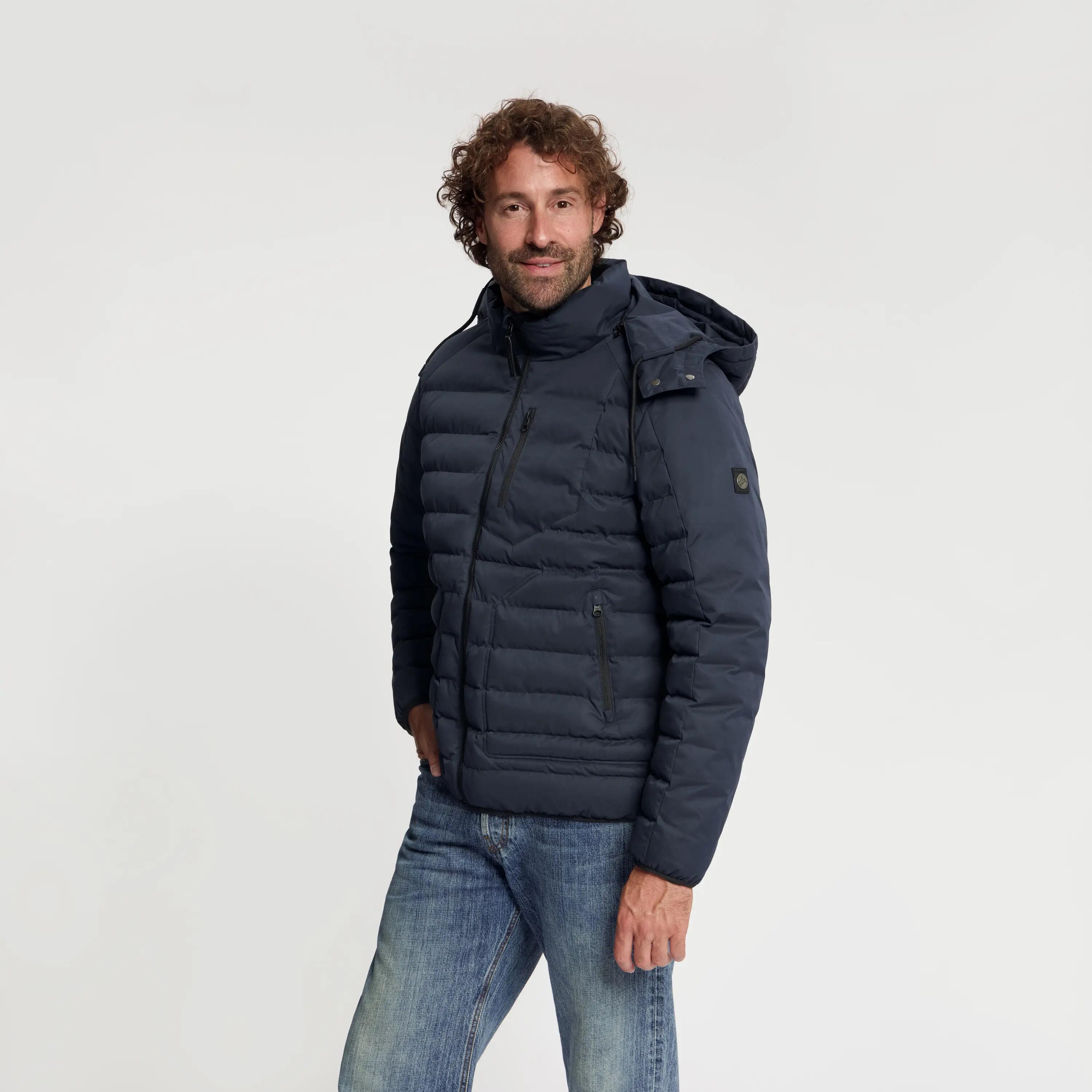 Solveig Heren - Puffer winterjas - Waterdicht - Navy 2/5