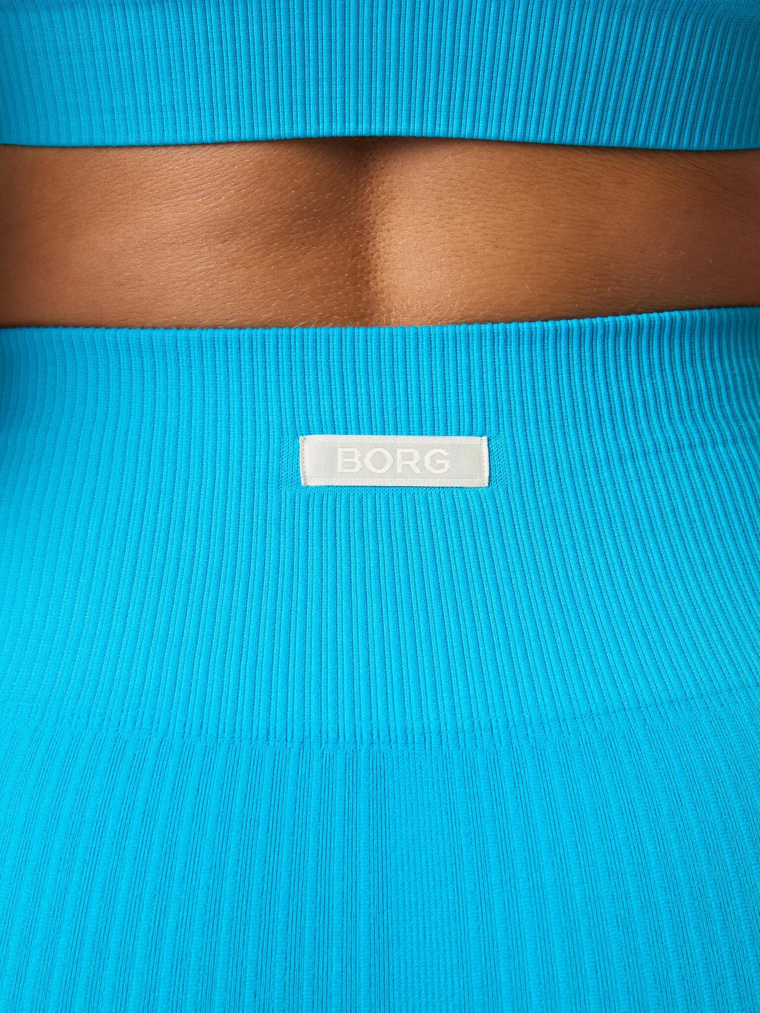 bjorn_borg STUDIO SEAMLESS RIBBED SHORTS — ATOMIC BLUE 4/5