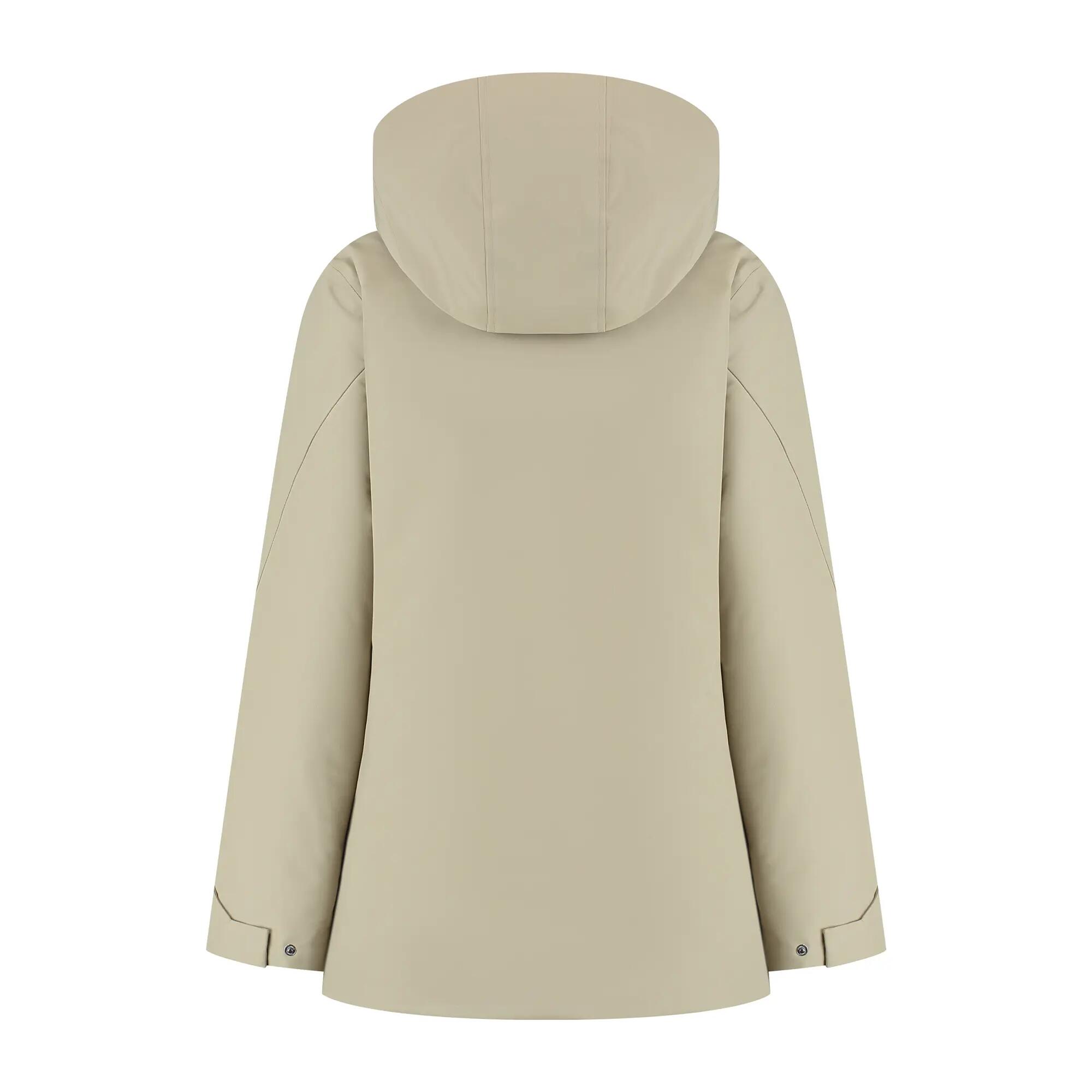 Susanne Femme - Veste d'hiver en hardshell - Imperméable - Marron 5/6