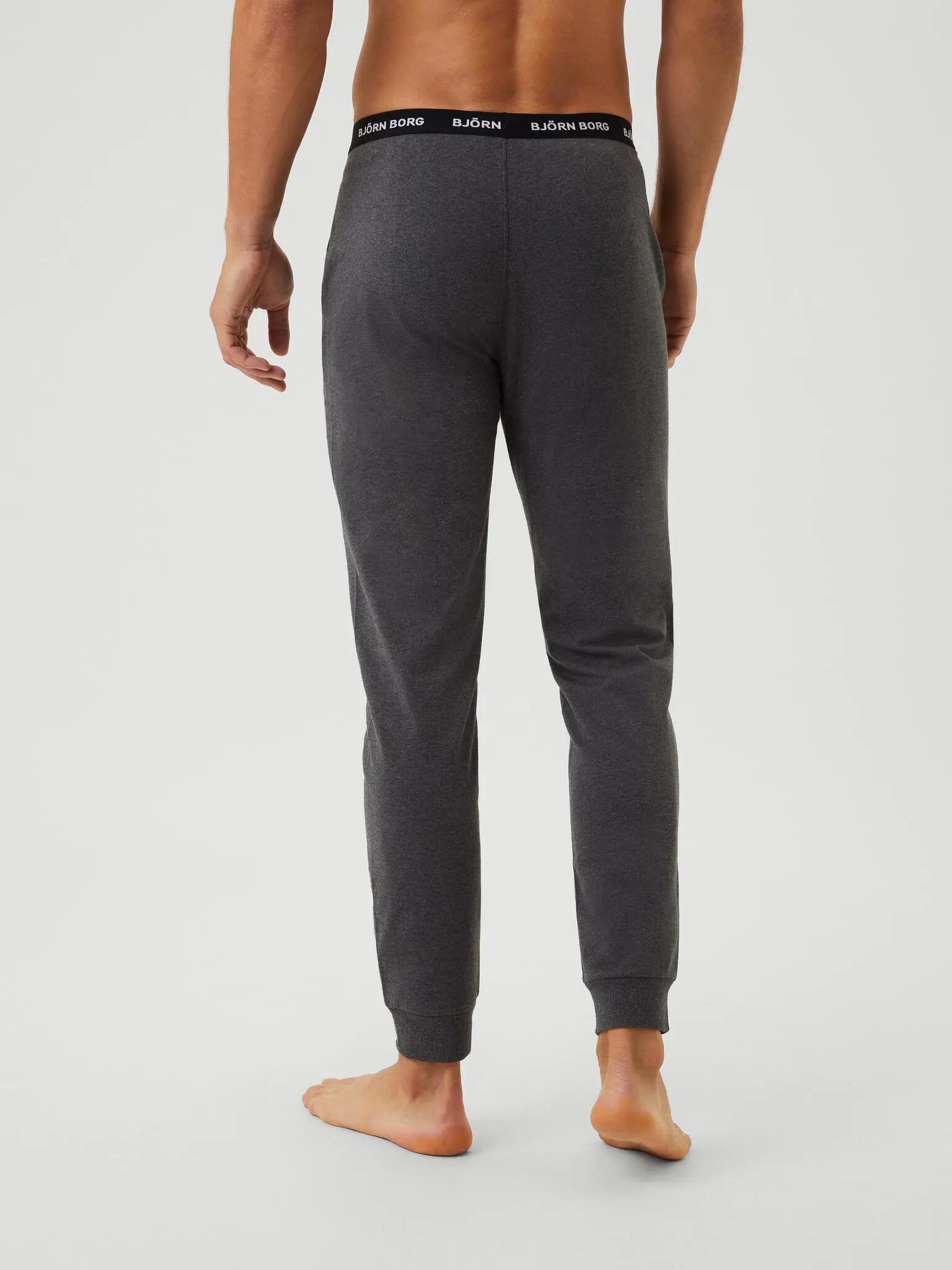 bjorn_borg CORE LOUNGEWEAR PANTS in DARK GREY MELANGE 2/4