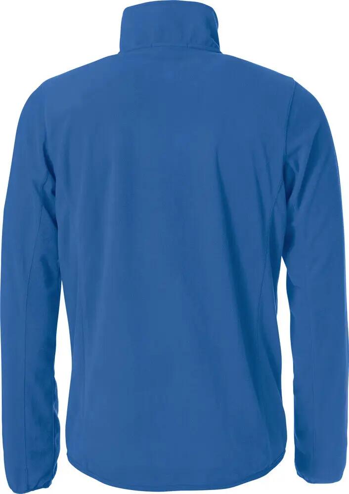 clique Casaco Basic Micro Fleece – antipilling, azul royal 2/4