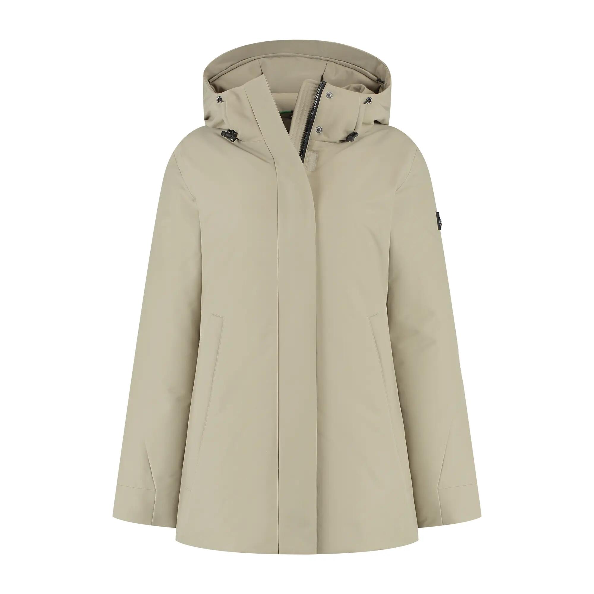 Susanne Femme - Veste d'hiver en hardshell - Imperméable - Marron 4/6