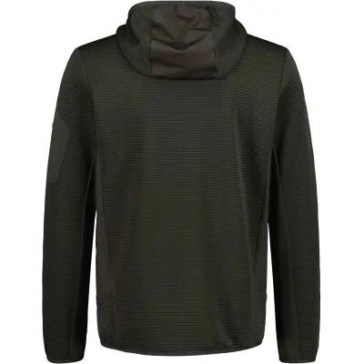 cmp Man Jacket Hybrid Fix Hood giacca uomo in 100% poliammide F963 Pine 3/6