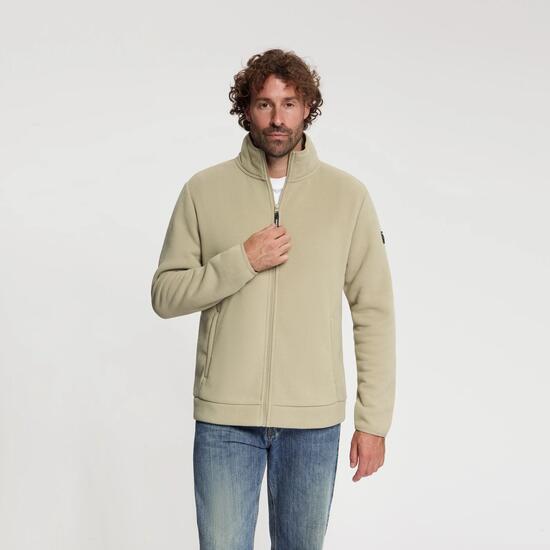 Rolf Herren – Outdoor-Weste – Fleece – Hellbraun