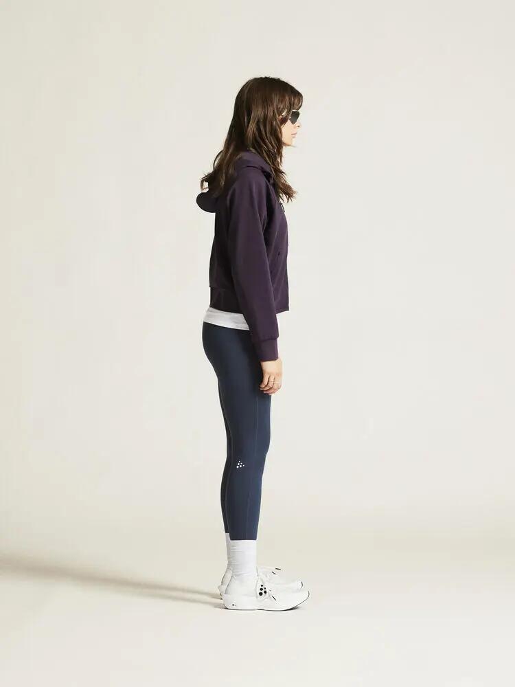 craft ADV Join FZ Hoodie W — hoodie curta com fecho, conforto diário 2/7