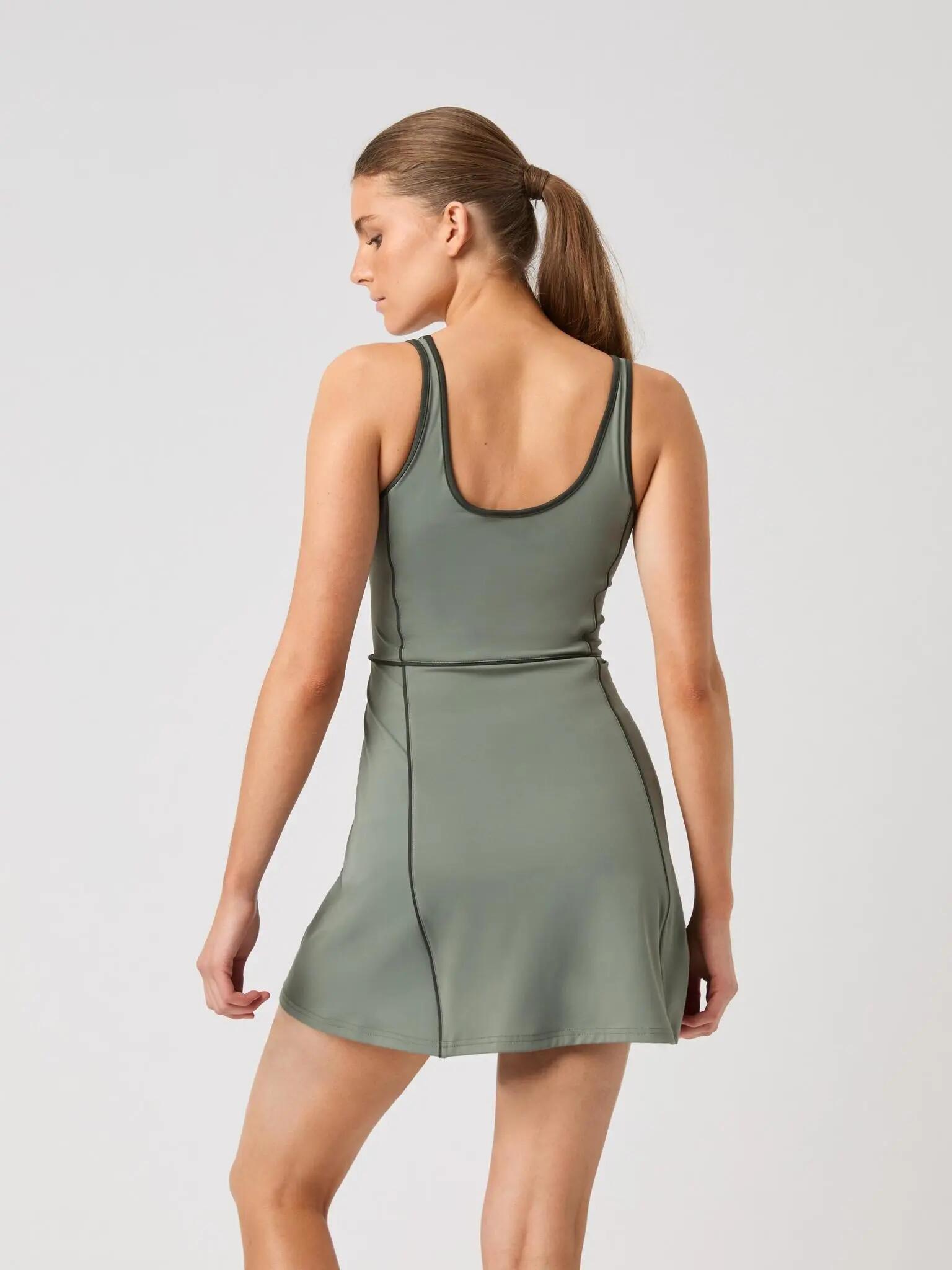 bjorn_borg ACE V DRESS vestido mujer AGAVE GREEN 2/5
