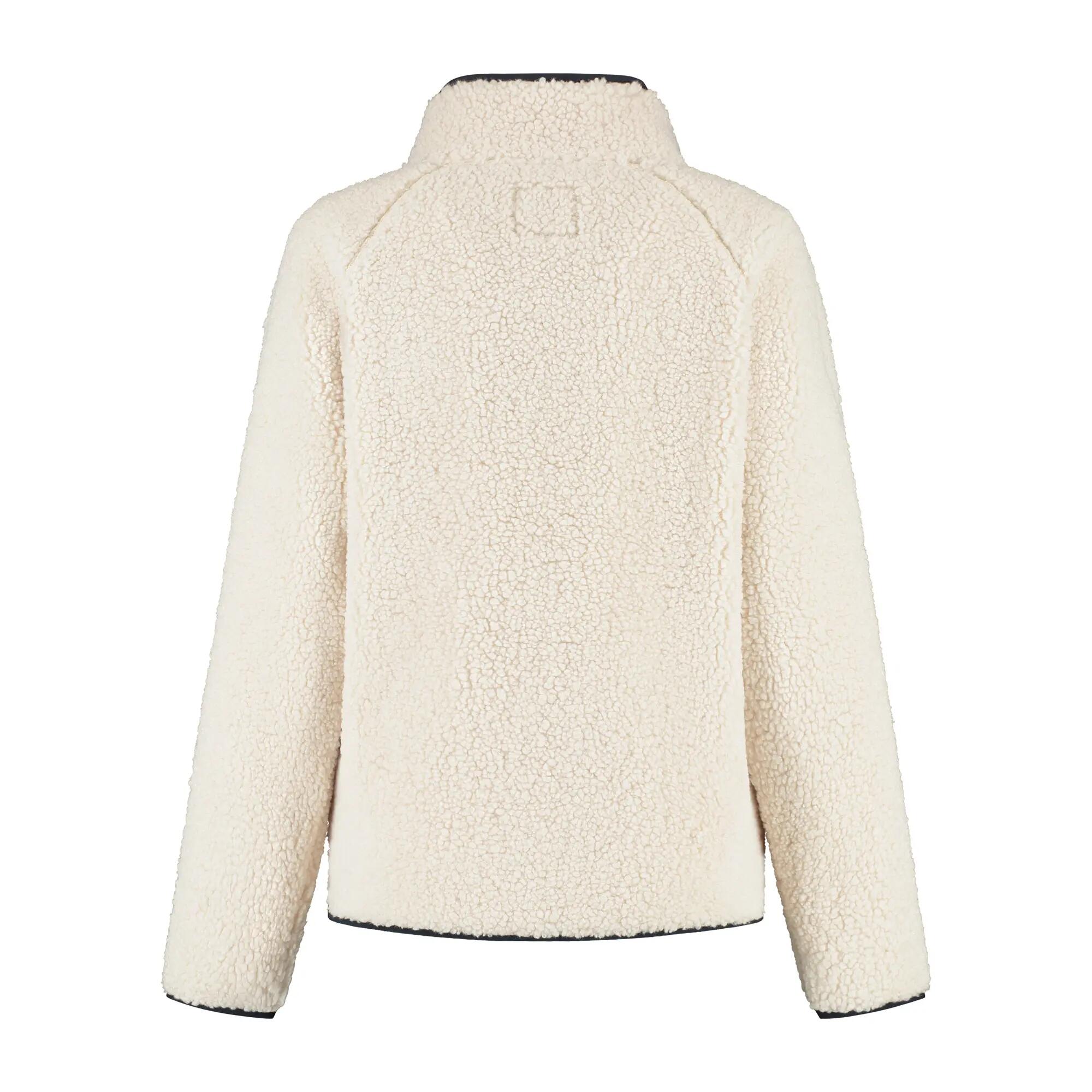 Odile Femme - Gilet d'extérieur - Teddy - Blanc cassé 5/5