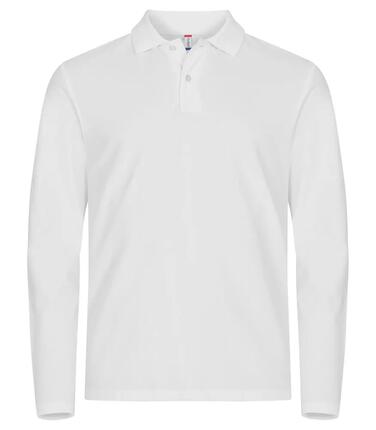 clique Stretch Premium Polo L/S – Polo manches longues extensible