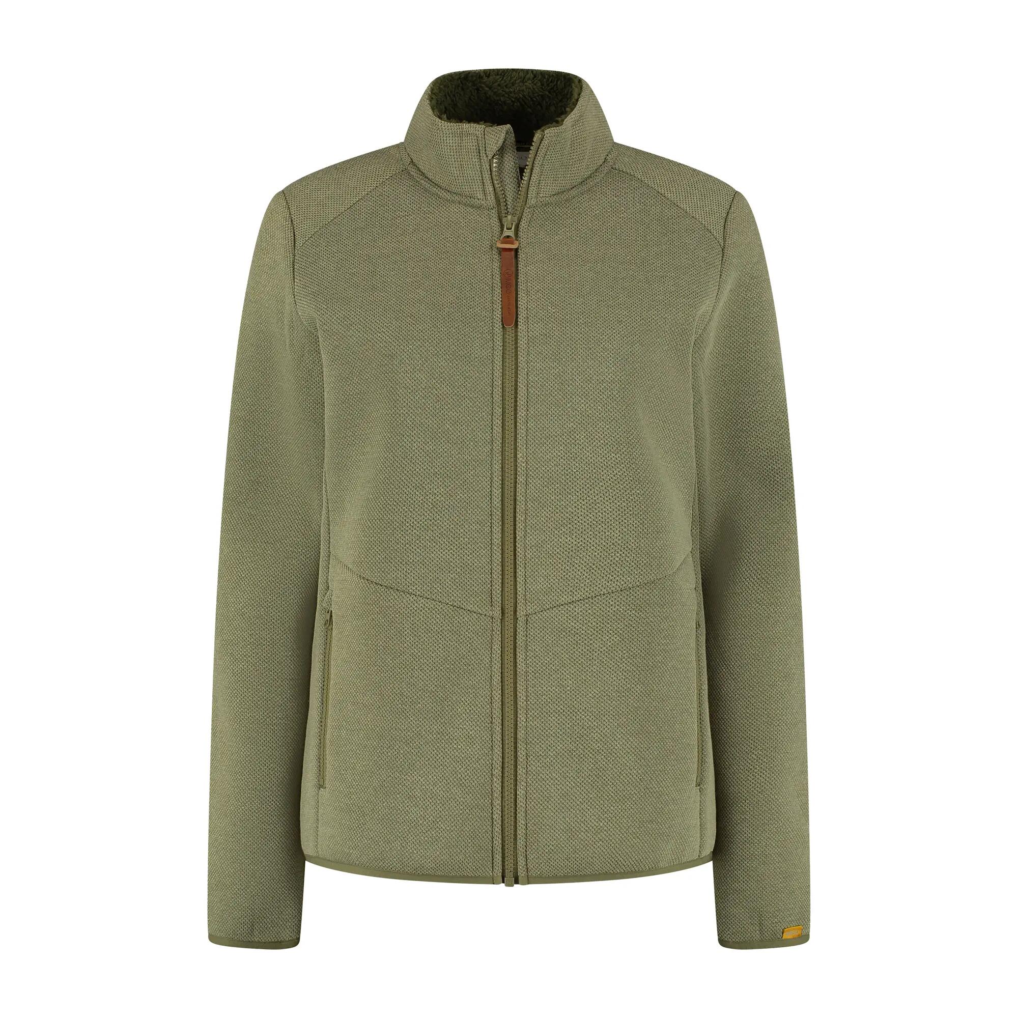 June Femme - Veste d'extérieur - Doublure en peluche - Vert 4/6