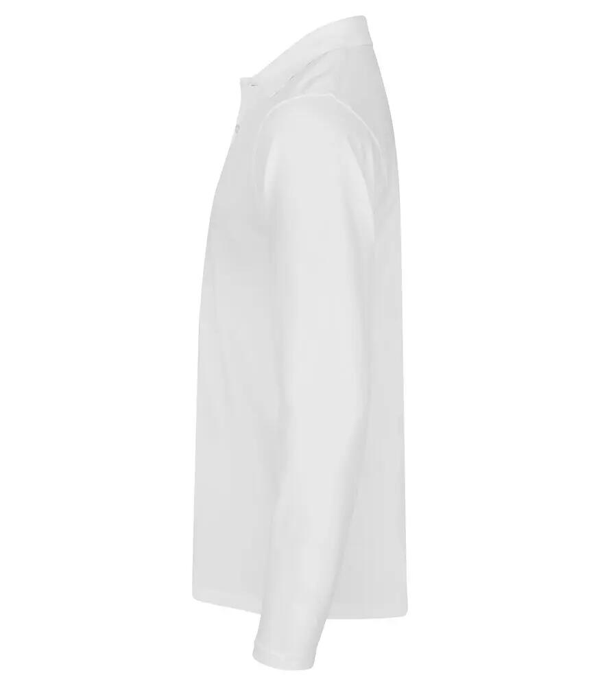 clique Stretch Premium Polo manga longa – algodão com elastano 4/5