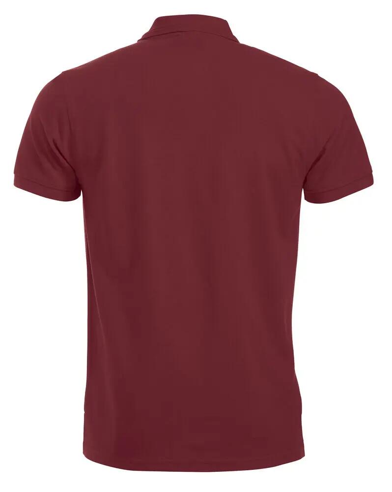 clique Polo Manhattan uomo — polsini a coste, righe jacquard al colletto 2/4
