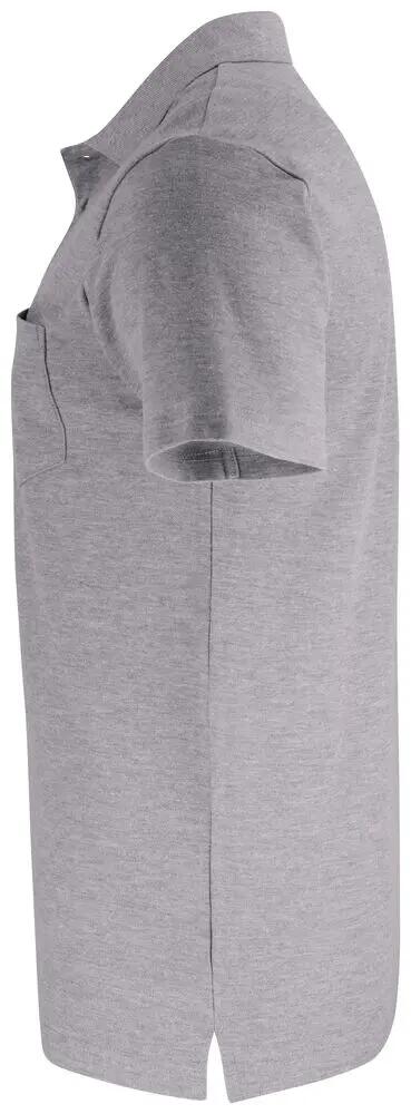 clique Basic Polo Pocket em algodão - unissexo 3/4