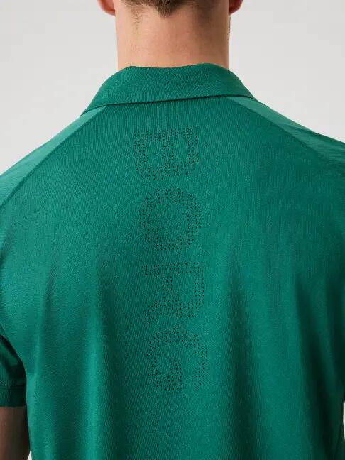 bjorn_borg ACE Mesh Panel Polo-Shirt Herren - POSY GREEN 4/5