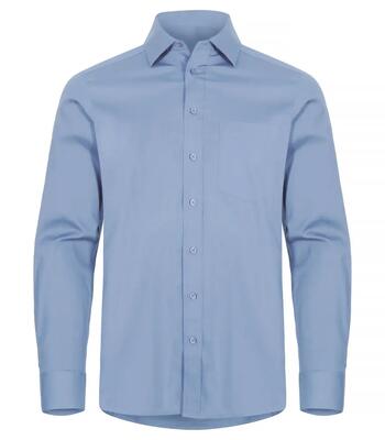Clique stretch shirt l/s heren overhemd lange mouw stretch katoen