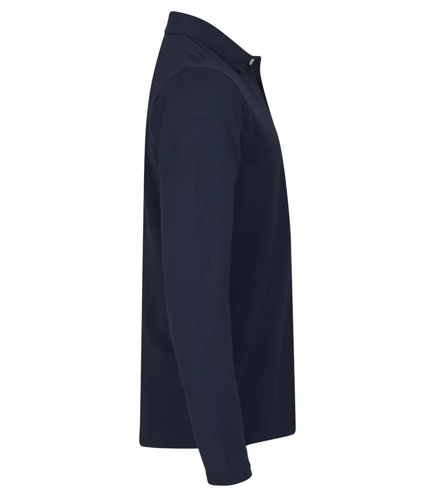 clique Stretch Premium Polo L/S — Polo à manches longues extensible 5/5
