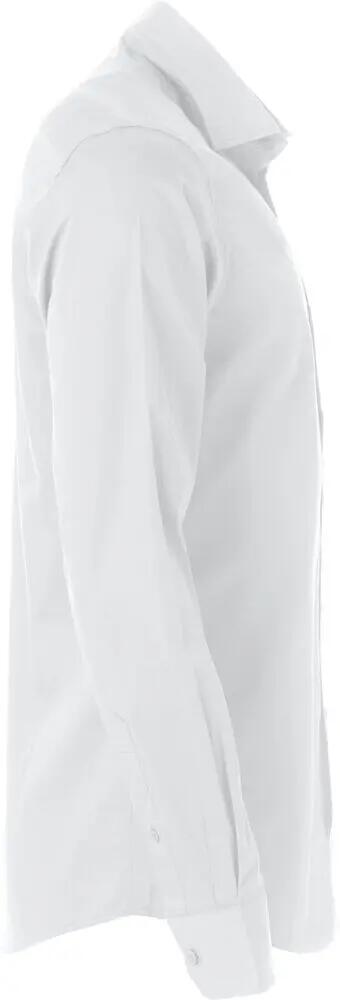 clique Clark overhemd lange mouw regular fit 100% katoen — wit 4/4