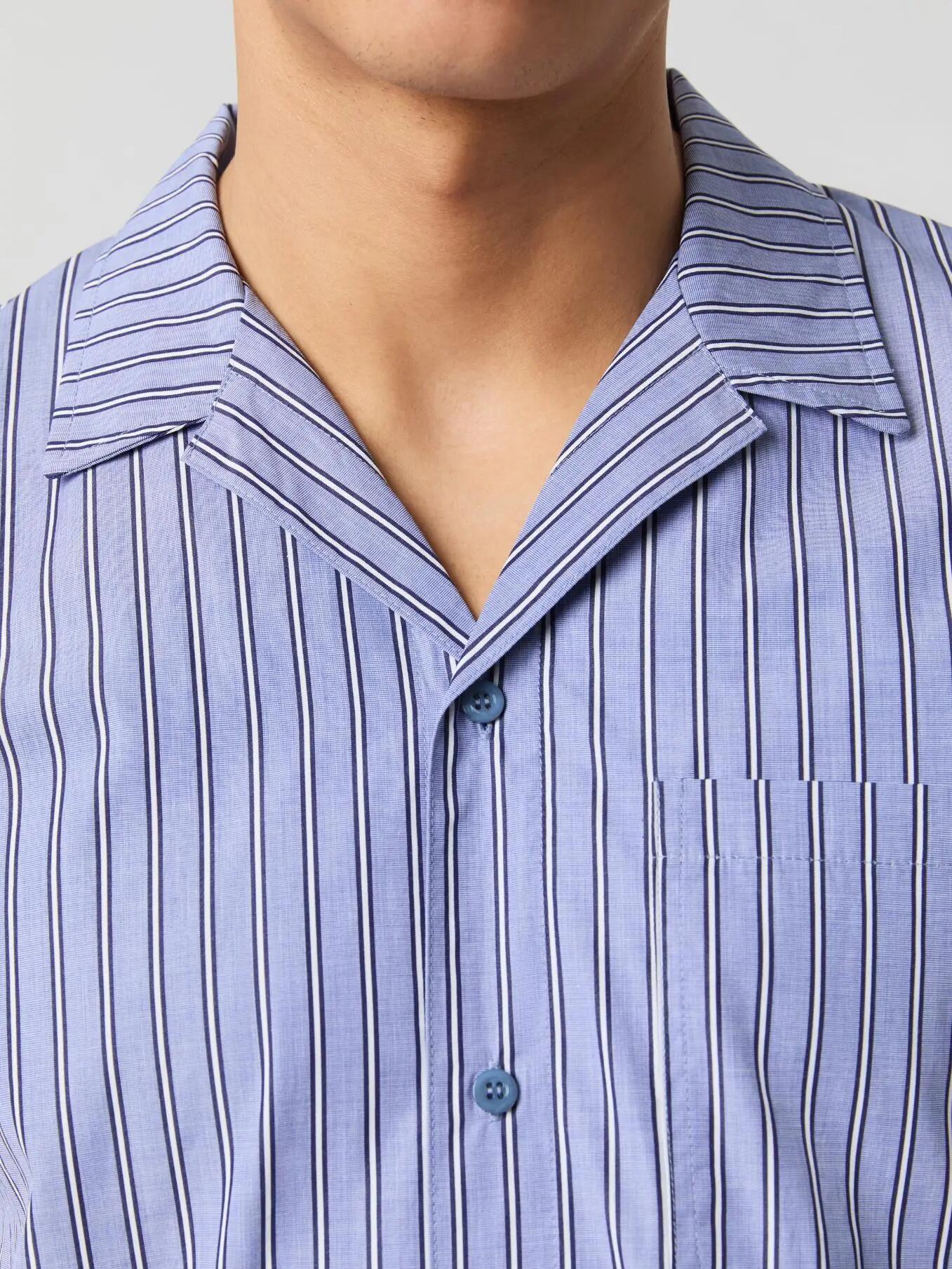 bjorn_borg THOMAS MASON SHORTSLEEVE PYJAMA SHIRT - COUNTRY BLUE 4/5