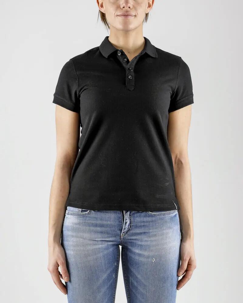 craft Casual Polo Pique Dames in katoen-polyester mix 3/7