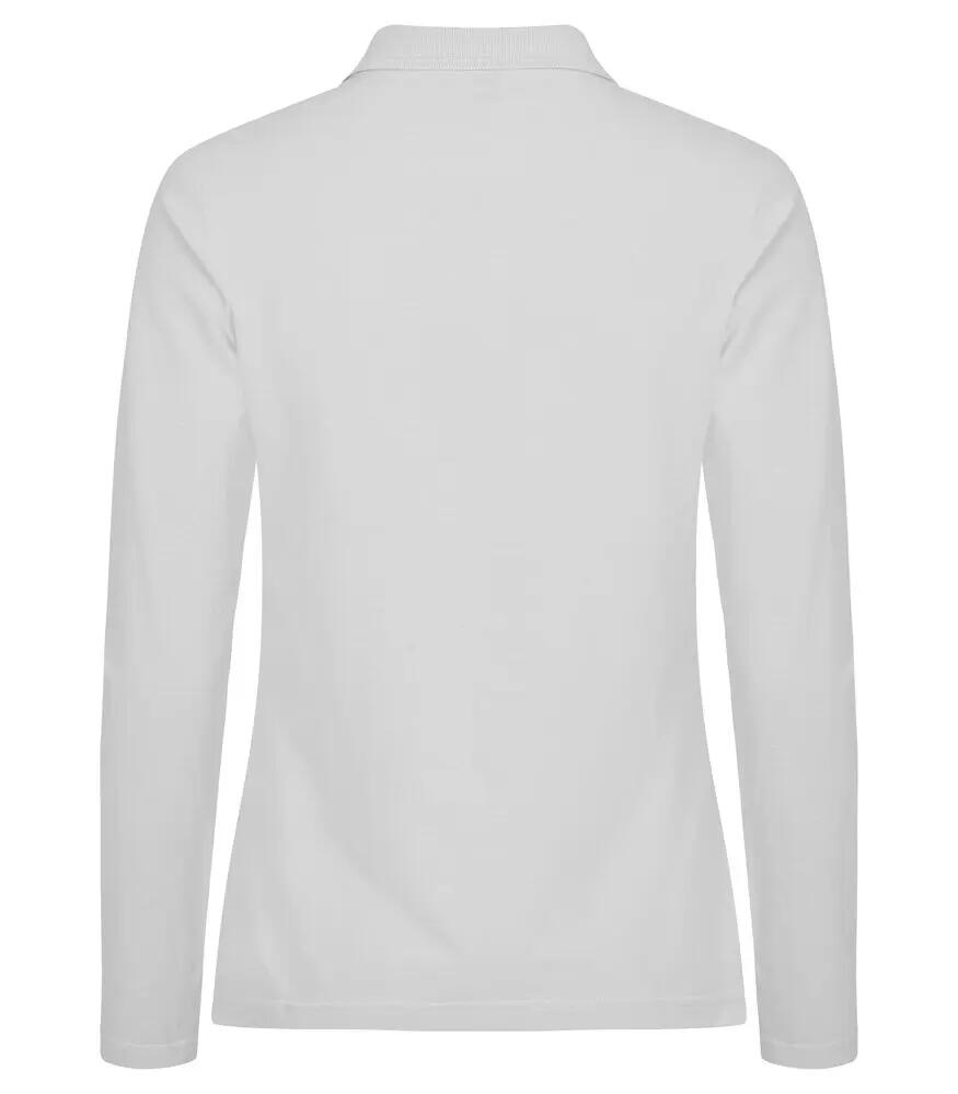clique Polo Manhattan L/S Women manga larga – corte femenino, cuello con rayas 4/4