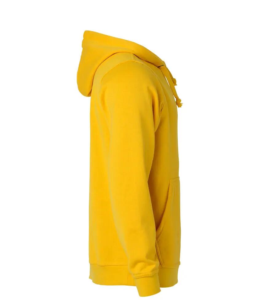 clique Basic Hoody unisexo em tecido estabilizado 4/4