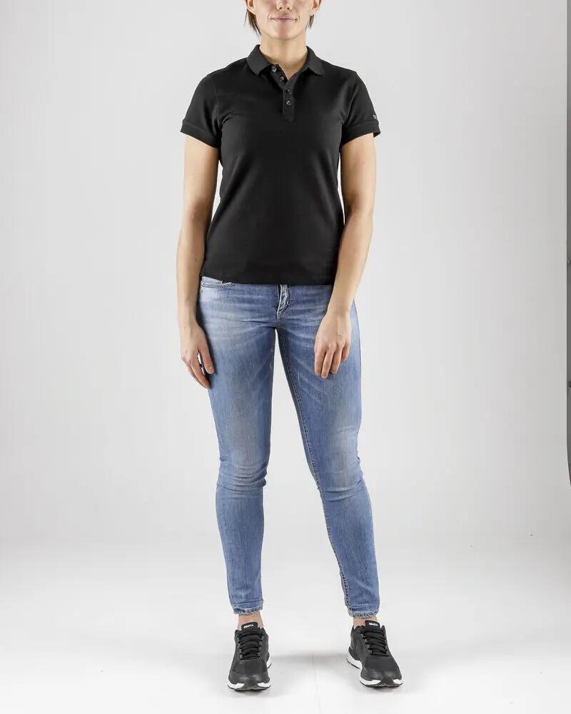 craft Casual Polo Pique Dames in katoen-polyester mix 2/7